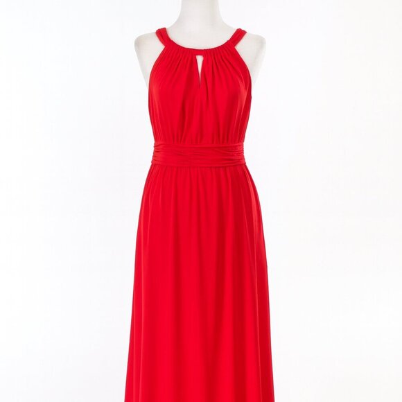 Emma & Michele Dresses & Skirts - Emma & Michele Vibrant Red Formal Maxi Dress - Size M